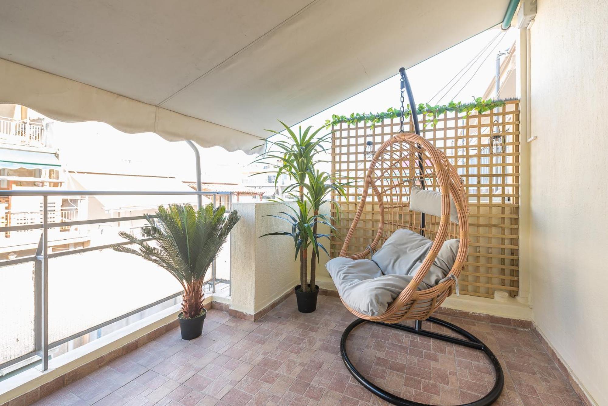 Sunny Studio With Starlight Balcony Ateny Zewnętrze zdjęcie