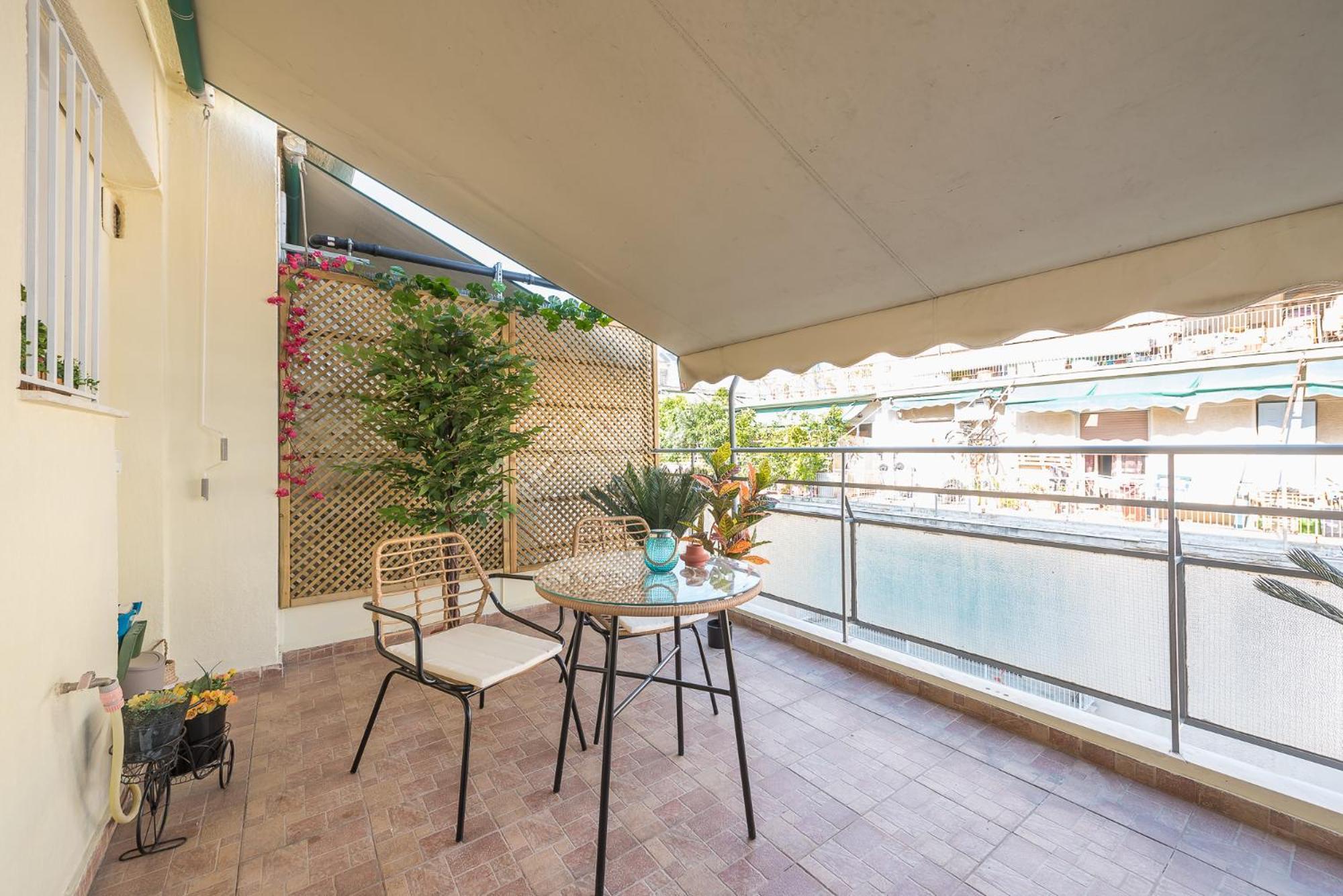 Sunny Studio With Starlight Balcony Ateny Zewnętrze zdjęcie